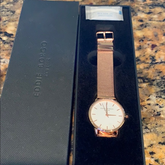 Eddie Borgo Rose Gold Watch - Picture 1 of 4